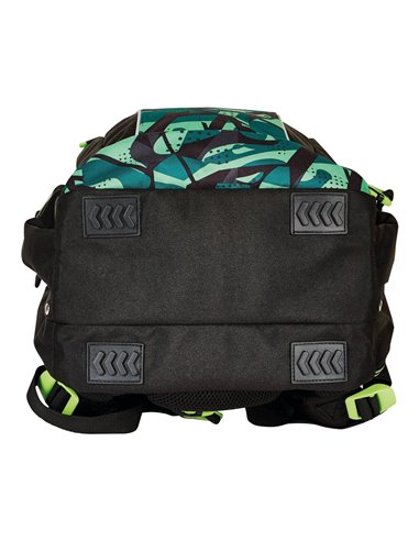 Ghiozdan scoala ergonomic Herlitz Ultimate, Motiv CamoGreen