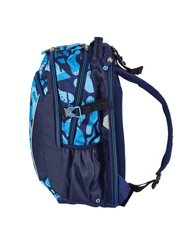 Ghiozdan scoala ergonomic Herlitz Ultimate, Motiv CamoBlue