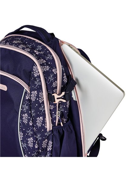 Ghiozdan scoala ergonomic Herlitz Ultimate, Motiv Blossom