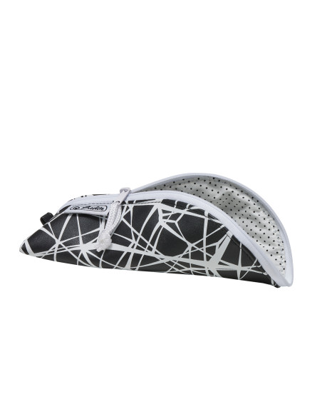 50033362,Penar etui cocoon Herlitz, piele sintetica, Motv black