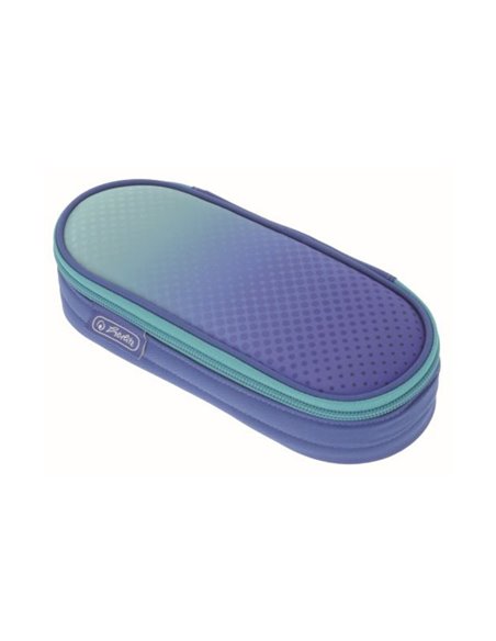 Penar etui Dip Dye Herlitz, Albastru/Turcoaz