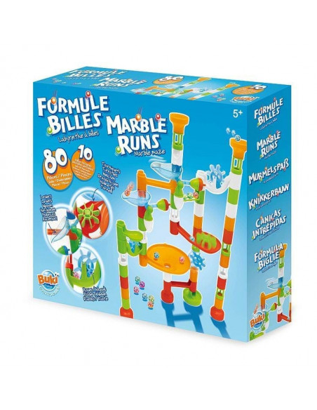 Joc de constructie - labirint cu bile - 80 piese,BKBU220 Joc de constructie - labirint cu bile - 80 piese,BKBU220