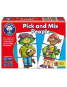 Joc educativ Asociaza personajele PICK AND MIX PEOPLE,OR008