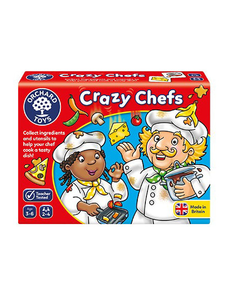 Joc educativ Bucatarii nazdravani CRAZY CHEFS,OR017