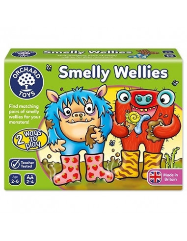 Joc educativ Cizmulitele de Cauciuc SMELLY WELLIES,OR026
