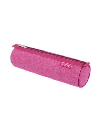 Penar etui rotund bicolor Herlitz, Roz