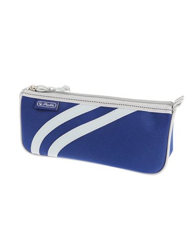 Penar etui triunghiular sport Herlitz, Albastru