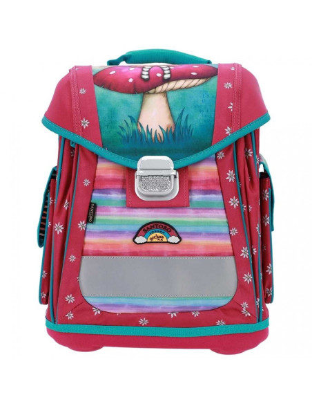 23GJS901-FF,Rucsac de scoala ergonomic, inchidere metalica - Gorjuss Faerie Folk