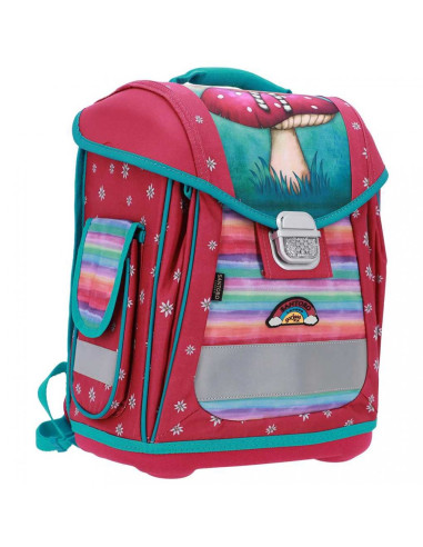 23GJS901-FF,Rucsac de scoala ergonomic, inchidere metalica - Gorjuss Faerie Folk
