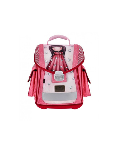 21GJS901-LL,Ghiozdan scoala ergonomic, inchidere metalica- Gorjuss Little Love
