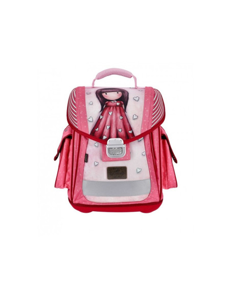 21GJS901-LL,Ghiozdan scoala ergonomic, inchidere metalica- Gorjuss Little Love