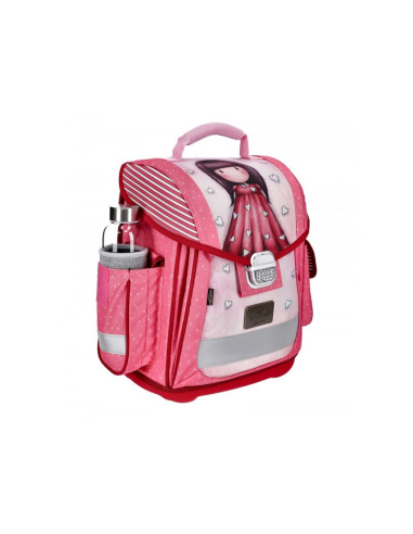 21GJS901-LL,Ghiozdan scoala ergonomic, inchidere metalica- Gorjuss Little Love