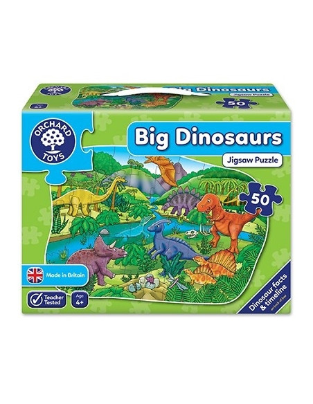 Puzzle de podea Dinozauri (50 piese) BIG DINOSAURS,OR256