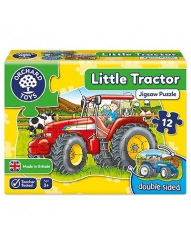 Puzzle fata verso Tractor (12 piese) LITTLE TRACTOR,OR300