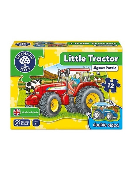 Puzzle fata verso Tractor (12 piese) LITTLE TRACTOR,OR300