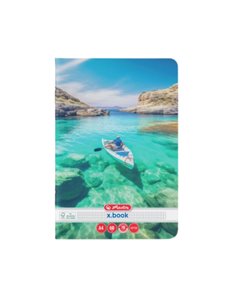 Cait matematica A4 Herlitz, 60 file, 70g/mp, colturi rotunjite, Motiv summer 2