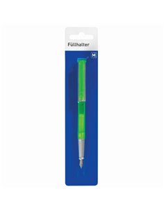 Stilou basic Herlitz 10734887, Verde/Argint