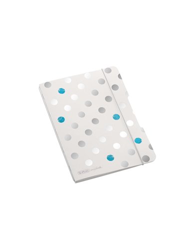 Caiet My.book flex A5 Herlitz, 40 file, dictando, Motiv Frozen glam
