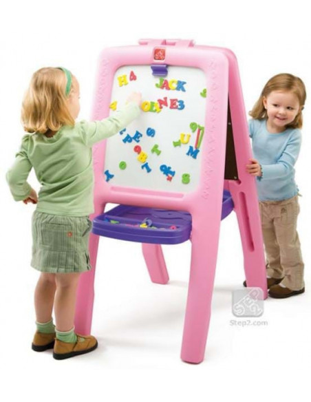 Tabla dubla pentru copii - Easel for Two Culoare Roz,SP799900