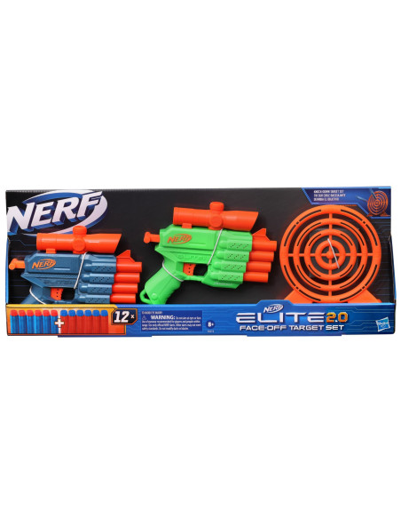 F8273,Nerf Blaster Nerf Set Elite 2.0 Face Off Target Set