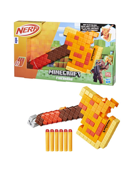 F8953,Nerf Blaster Nerf Minecraft Firebrand