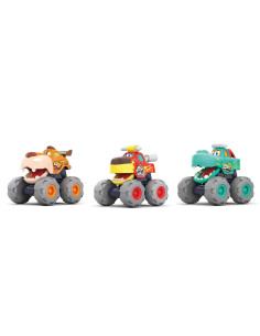 VV-3151,Set 3 Masinute Bebe Monster Truck