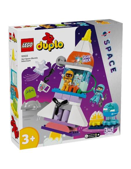LEGO-10422,Lego Duplo Aventura Cu Naveta Spatiala 3 In 1 10422 LEGO-10422,Lego Duplo Aventura Cu Naveta Spatiala 3 In 1 10422