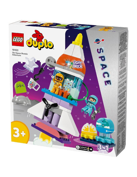 LEGO-10422,Lego Duplo Aventura Cu Naveta Spatiala 3 In 1 10422 LEGO-10422,Lego Duplo Aventura Cu Naveta Spatiala 3 In 1 10422