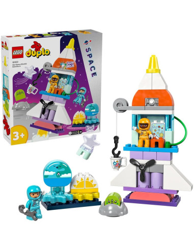 LEGO-10422,Lego Duplo Aventura Cu Naveta Spatiala 3 In 1 10422 LEGO-10422,Lego Duplo Aventura Cu Naveta Spatiala 3 In 1 10422