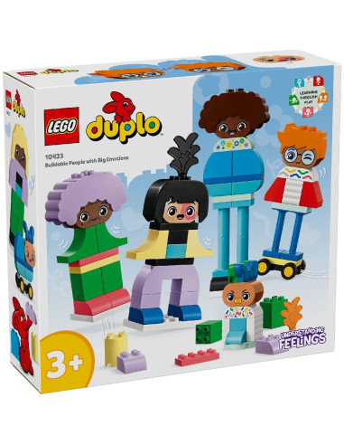 LEGO-10423,Lego Duplo Oameni Construibili Cu Emotii Mari 10423