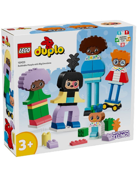 LEGO-10423,Lego Duplo Oameni Construibili Cu Emotii Mari 10423 LEGO-10423,Lego Duplo Oameni Construibili Cu Emotii Mari 10423