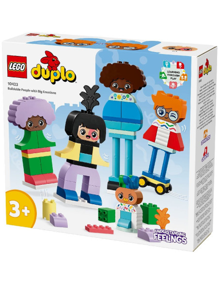 LEGO-10423,Lego Duplo Oameni Construibili Cu Emotii Mari 10423 LEGO-10423,Lego Duplo Oameni Construibili Cu Emotii Mari 10423