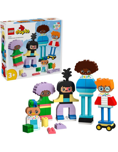 LEGO-10423,Lego Duplo Oameni Construibili Cu Emotii Mari 10423 LEGO-10423,Lego Duplo Oameni Construibili Cu Emotii Mari 10423