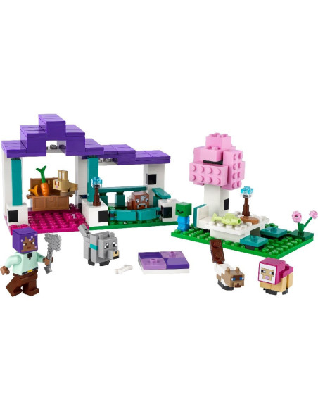 LEGO-21253,Lego Minecraft Refugiul De Animale 21253