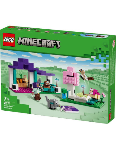LEGO-21253,Lego Minecraft Refugiul De Animale 21253