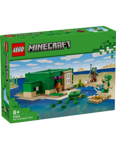 LEGO-21254,Lego Minecraft Casa De Pe Plaja Testoaselor 21254