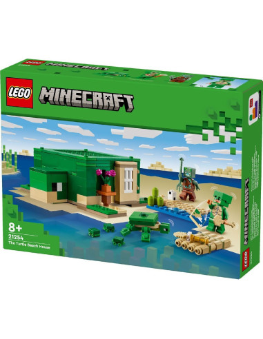 LEGO-21254,Lego Minecraft Casa De Pe Plaja Testoaselor 21254 LEGO-21254,Lego Minecraft Casa De Pe Plaja Testoaselor 21254