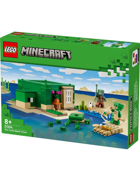 LEGO-21254,Lego Minecraft Casa De Pe Plaja Testoaselor 21254 LEGO-21254,Lego Minecraft Casa De Pe Plaja Testoaselor 21254