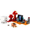 LEGO-21255,Lego Minecraft Ambuscada In Portalul Nether 21255