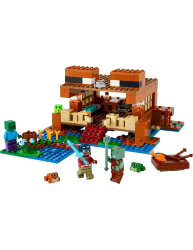 LEGO-21256,Lego Minecraft Casa Broasca 21256