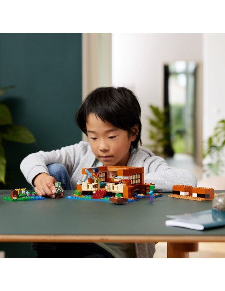 LEGO-21256,Lego Minecraft Casa Broasca 21256