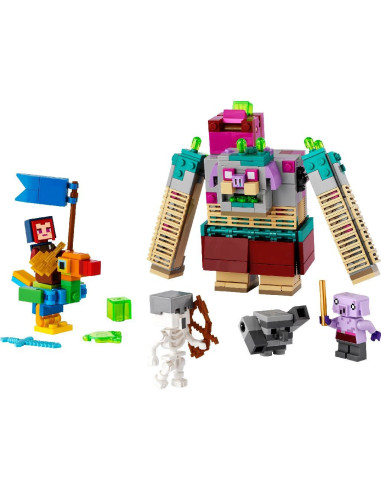 LEGO-21257,Lego Minecraft Confruntarea Devoratorului 21257