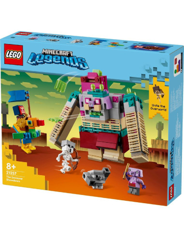 LEGO-21257,Lego Minecraft Confruntarea Devoratorului 21257