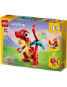 LEGO-31145,Lego Creator 3in1 Dragon Rosu 31145