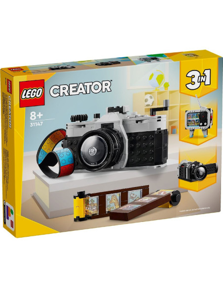LEGO-31147,Lego Creator 3in1 Aparat Foto Retro 31147 LEGO-31147,Lego Creator 3in1 Aparat Foto Retro 31147
