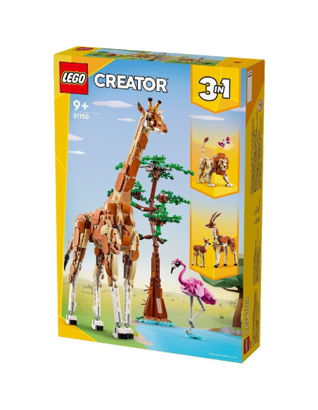LEGO-31150,Lego Creator 3in1 Animale Salbatice Din Safari 31150