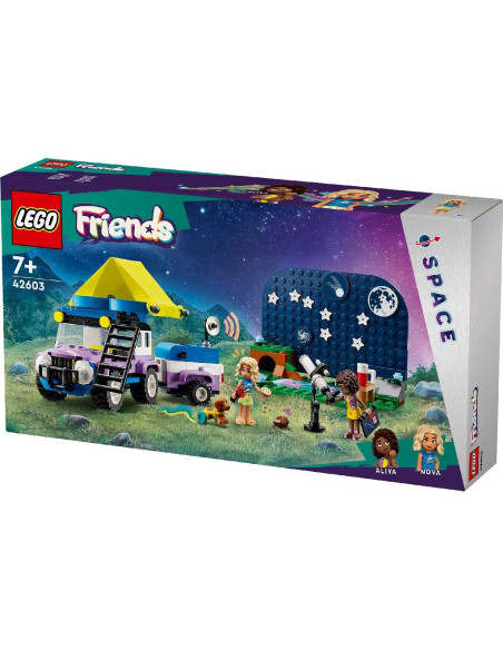 LEGO-42603,Lego Friends Vehicul De Camping Pentru Observarea Stelelor 42603 LEGO-42603,Lego Friends Vehicul De Camping Pentru Observarea Stelelor 42603