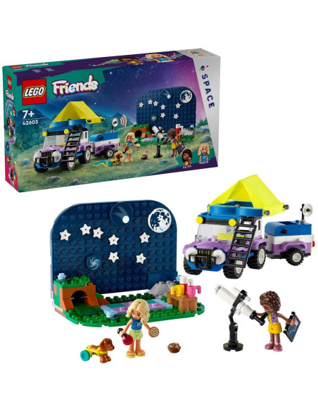 LEGO-42603,Lego Friends Vehicul De Camping Pentru Observarea Stelelor 42603 LEGO-42603,Lego Friends Vehicul De Camping Pentru Observarea Stelelor 42603