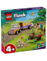 LEGO-42634,Lego Friends Remorca Cu Cal Si Ponei 42634