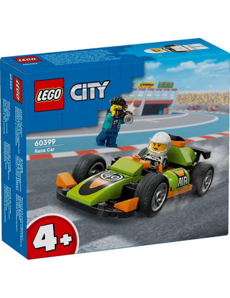 LEGO-60399,Lego City Masina De Curse Verde 60399